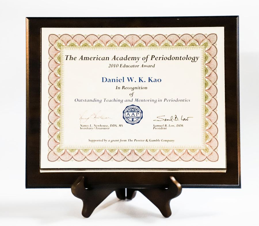 American Academy of Periodontology teaching award