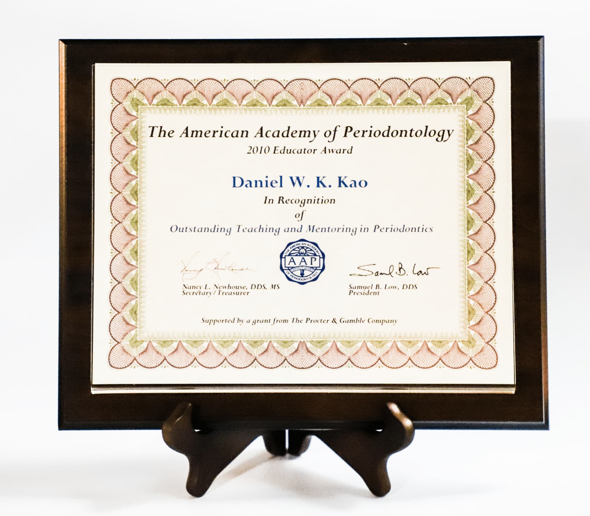 AAP teaching award.jpg - AAP teaching award-1